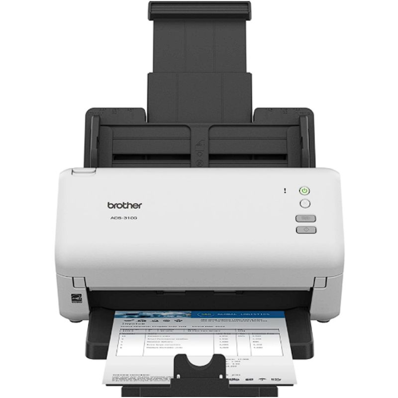 BROTHER - ESCANER BROTHER ADS3100 - 40 PPM - 80 IPM - DUPLEX A COLOR
