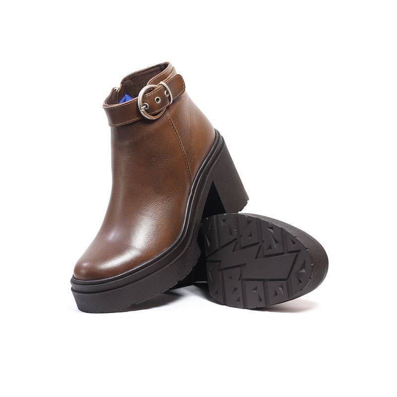 GENERICO - Botas Mujer Cuero Miel Ocai MA1225
