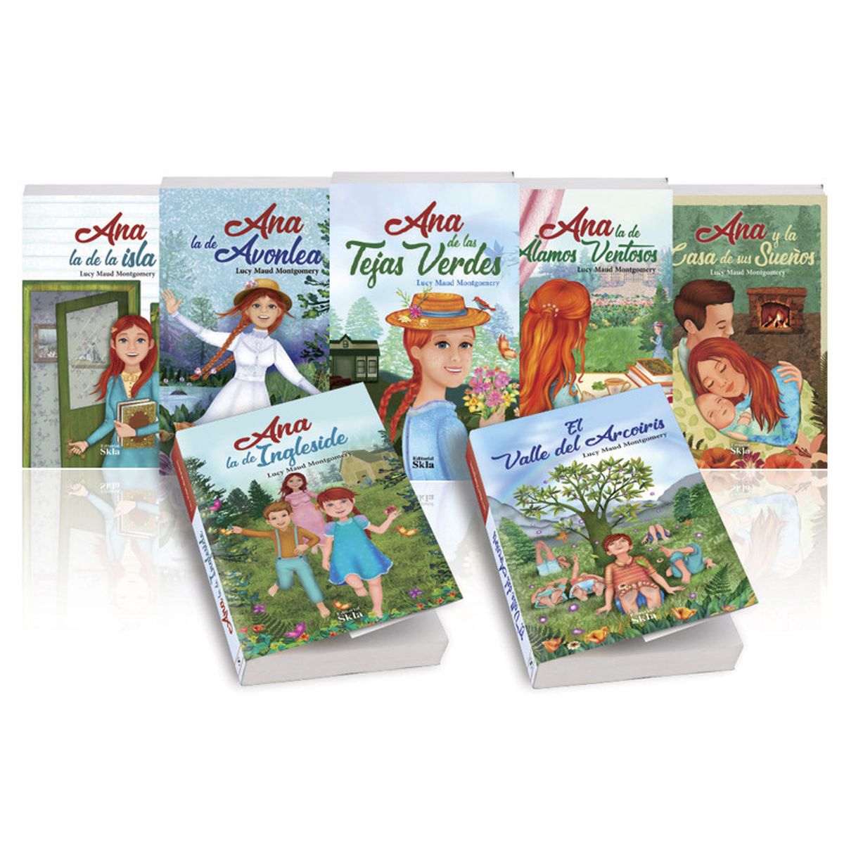SKALA - Colección Ana De Las Tejas Verdes 7 Tomos  Lucy Maud Montgomery