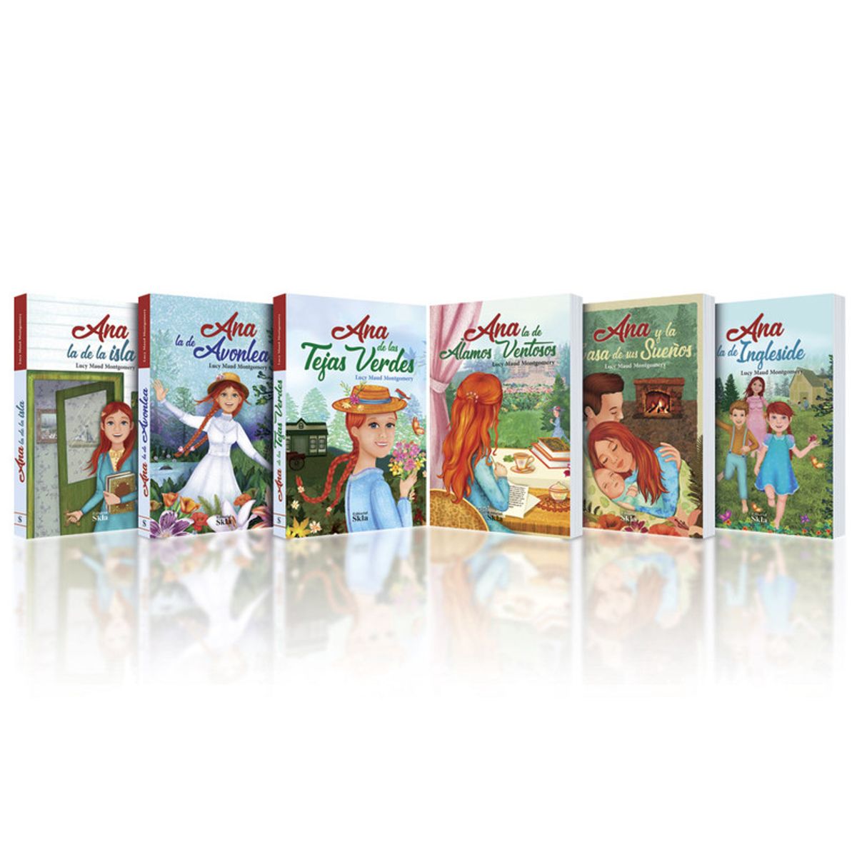 SKALA - Pack Ana De Las Tejas Verdes X 6 Tomos