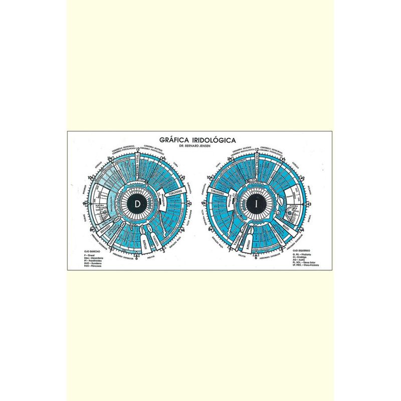 EDITORIAL SOLAR - LAMINA GRAFICA IRIDOLOGICA 23 x 115 cm