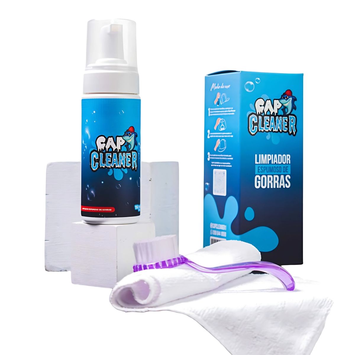 CAP CLEANER - Limpiador Espumoso De Gorras