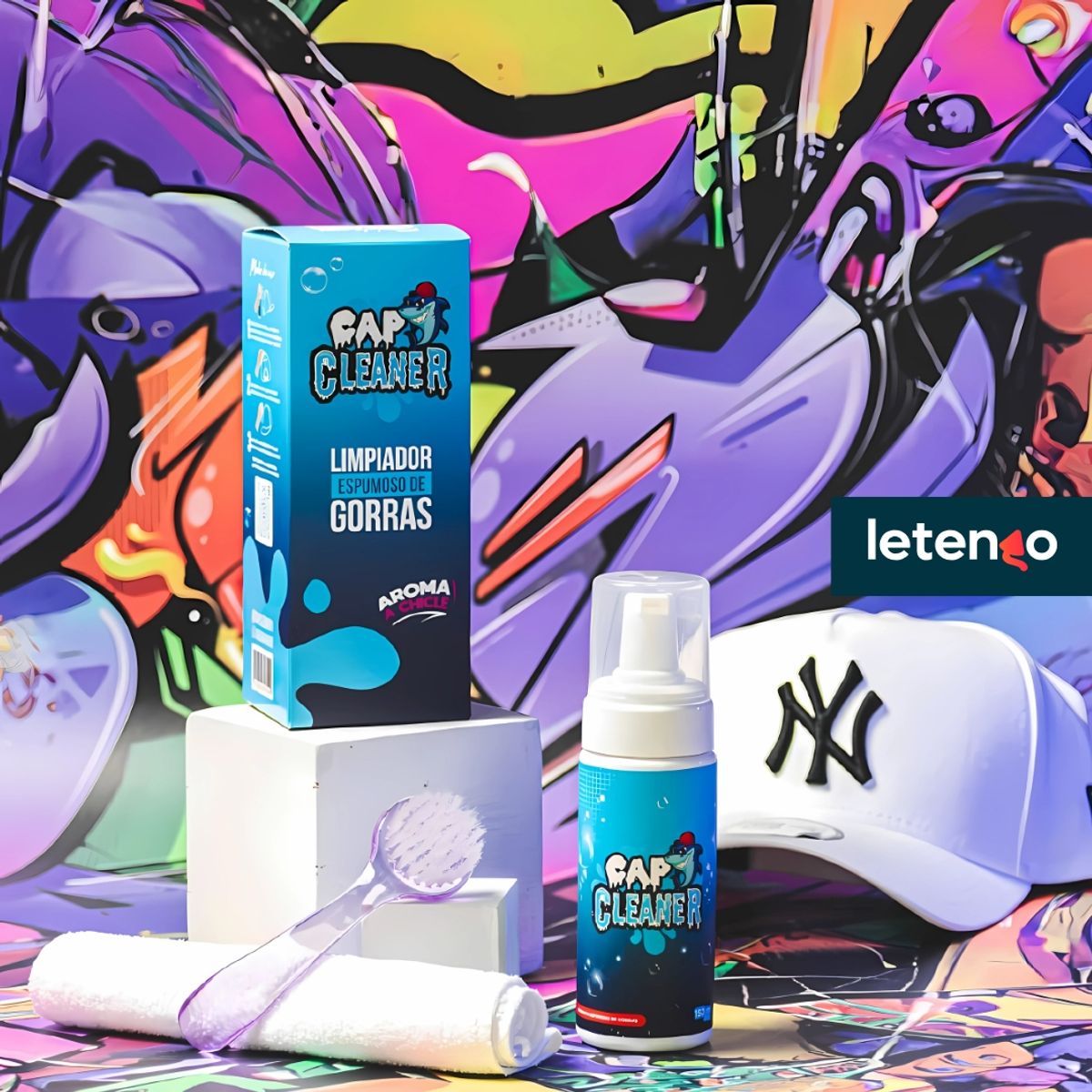 CAP CLEANER - Limpiador Espumoso De Gorras