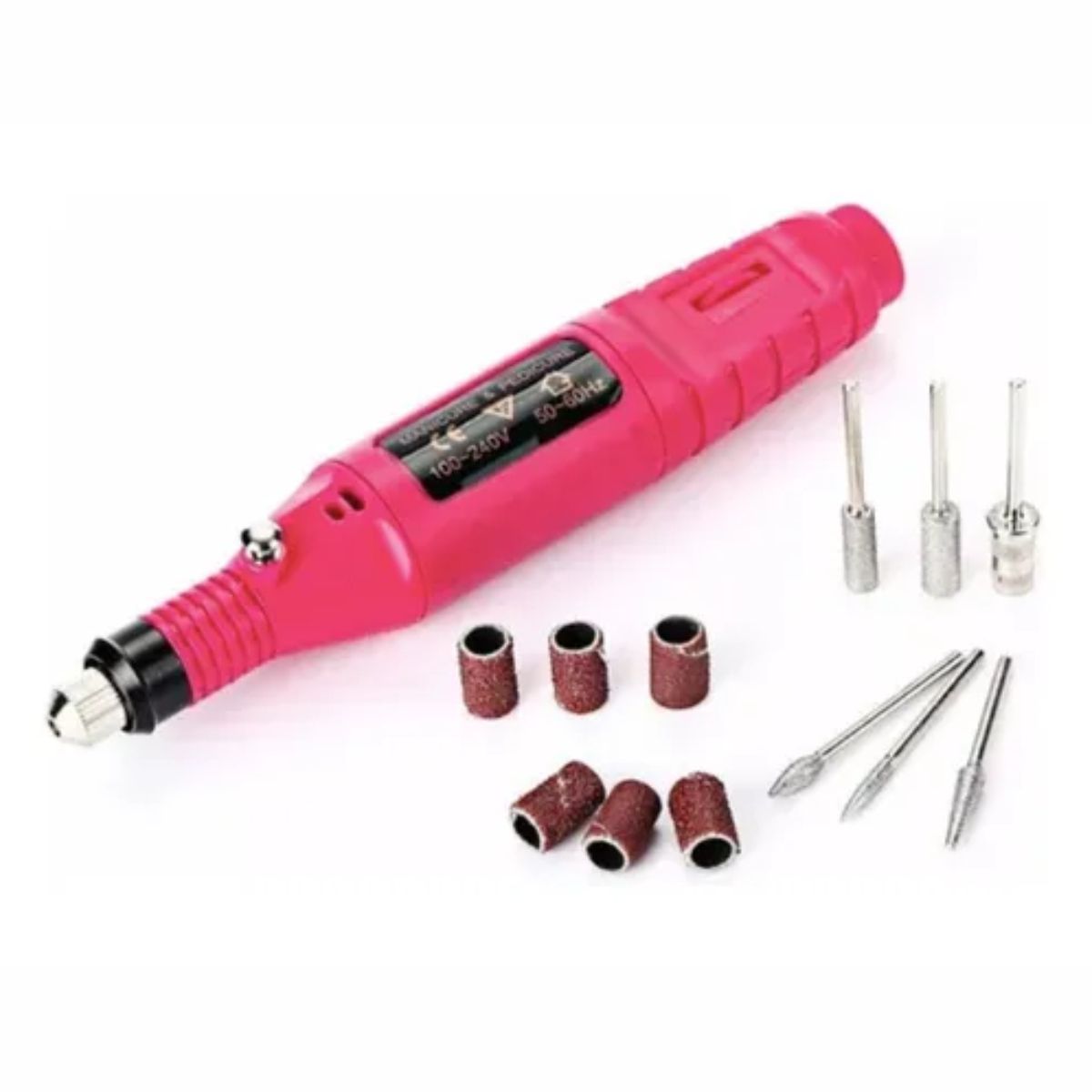 GENERICO - Kit Pulidor Esmeril De Uñas Semiprofesional Pen