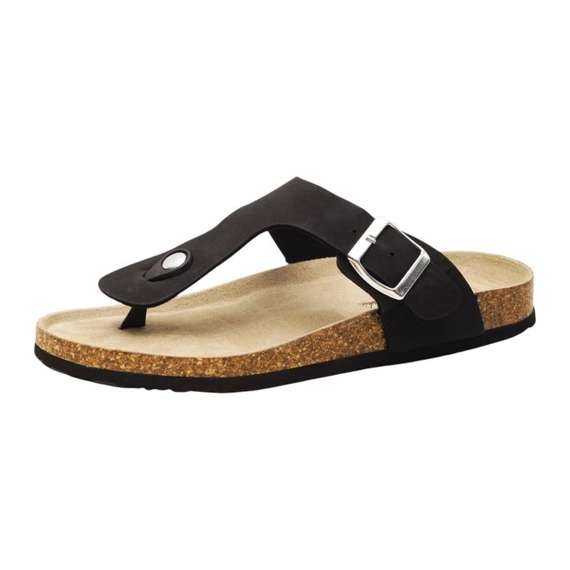 PRICE SHOES - Price Shoes Sandalias Planas para Mujer 942AMELIENEGRO