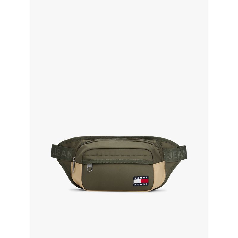 TOMMY HILFIGER - Canguro gris bicolor Essential Tommy Hilfiger