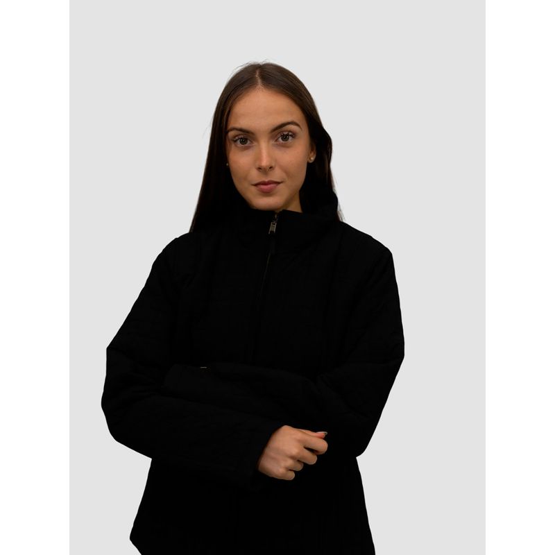 TOMMY HILFIGER - Chaqueta negra estilo quilt Tommy Hilfiger