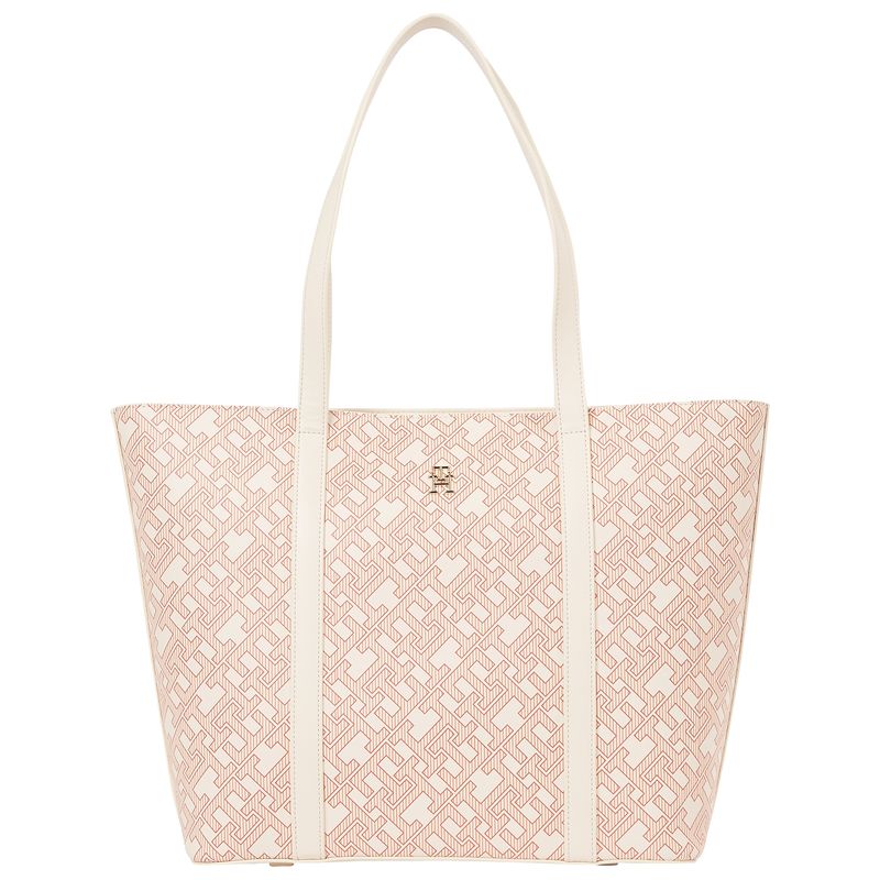 TOMMY HILFIGER - Bolso beige Im latam Tote Tommy Hilfiger
