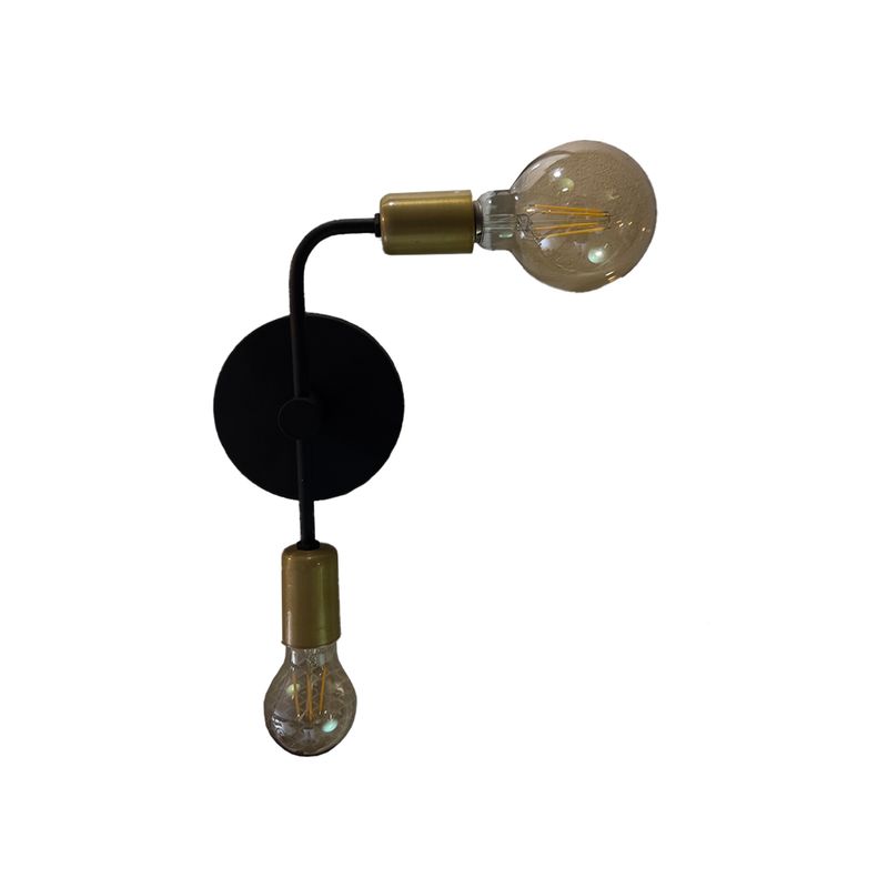 GENERICO - Lámpara Aplique Decorativo de 2 Luces AP Bonao
