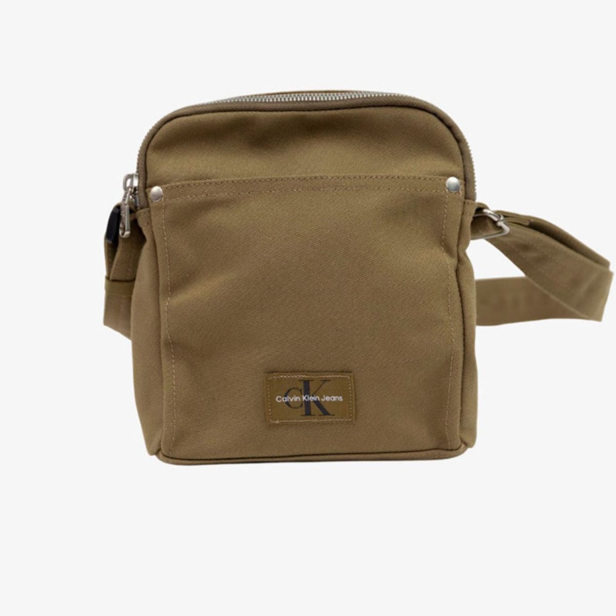 CALVIN KLEIN - Bolso Verde Reporter Calvin Klein