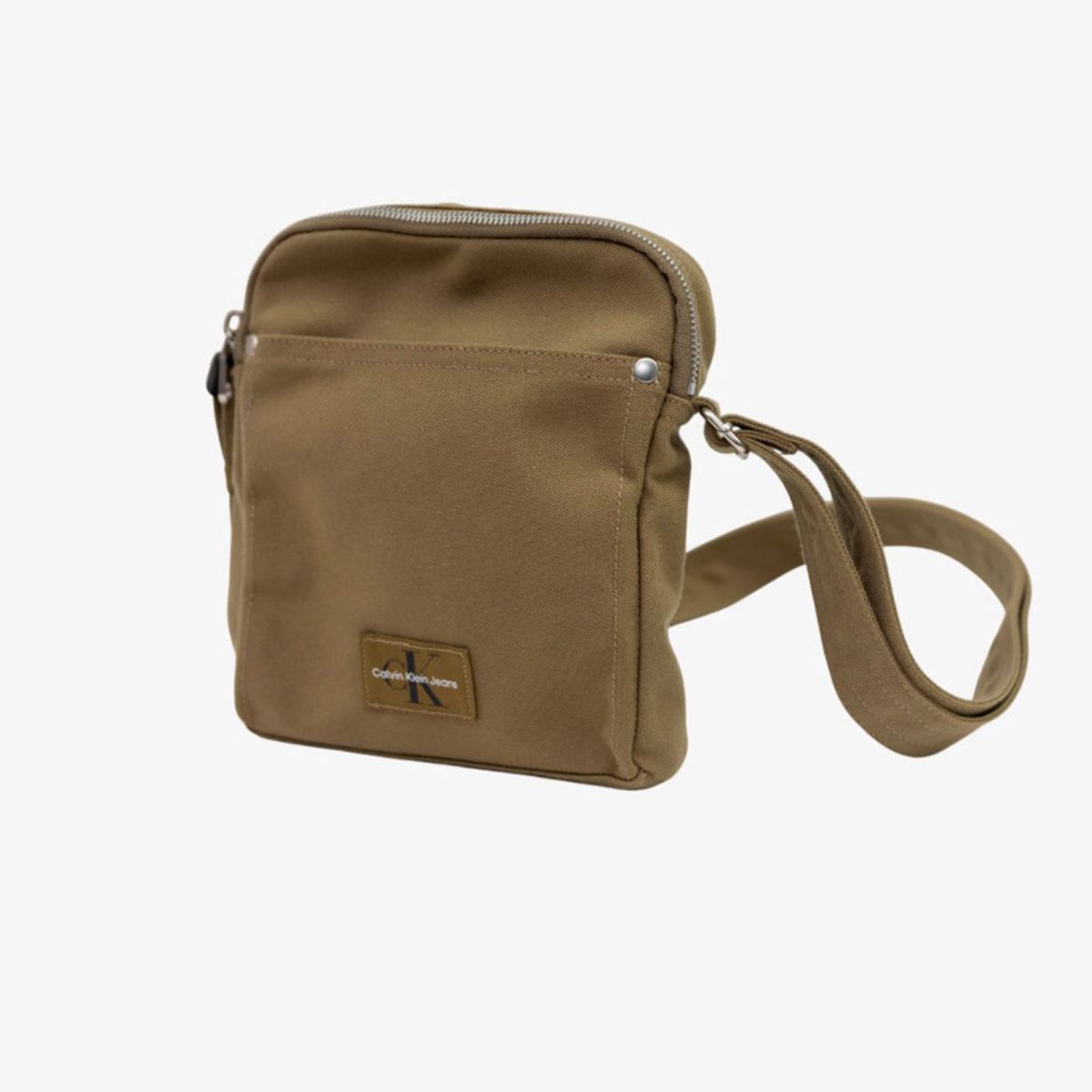 CALVIN KLEIN - Bolso Verde Reporter Calvin Klein