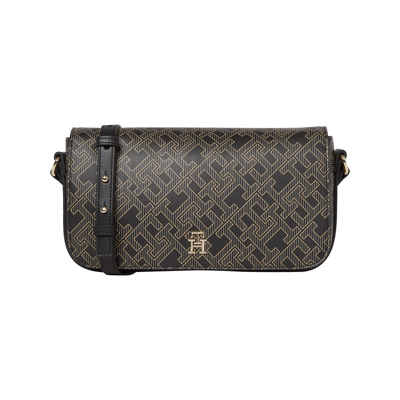 TOMMY HILFIGER - Bolso negro cruzado Im Latam Tommy Hilfiger