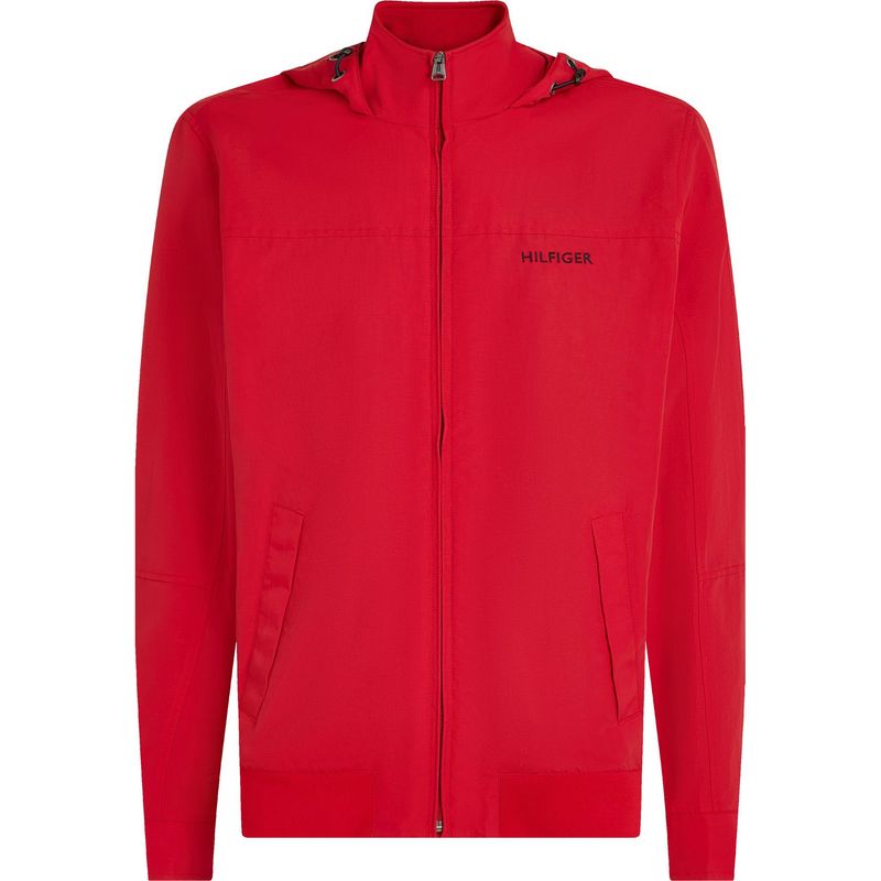 TOMMY HILFIGER - Chaqueta roja regatta con logo Tommy Hilfiger