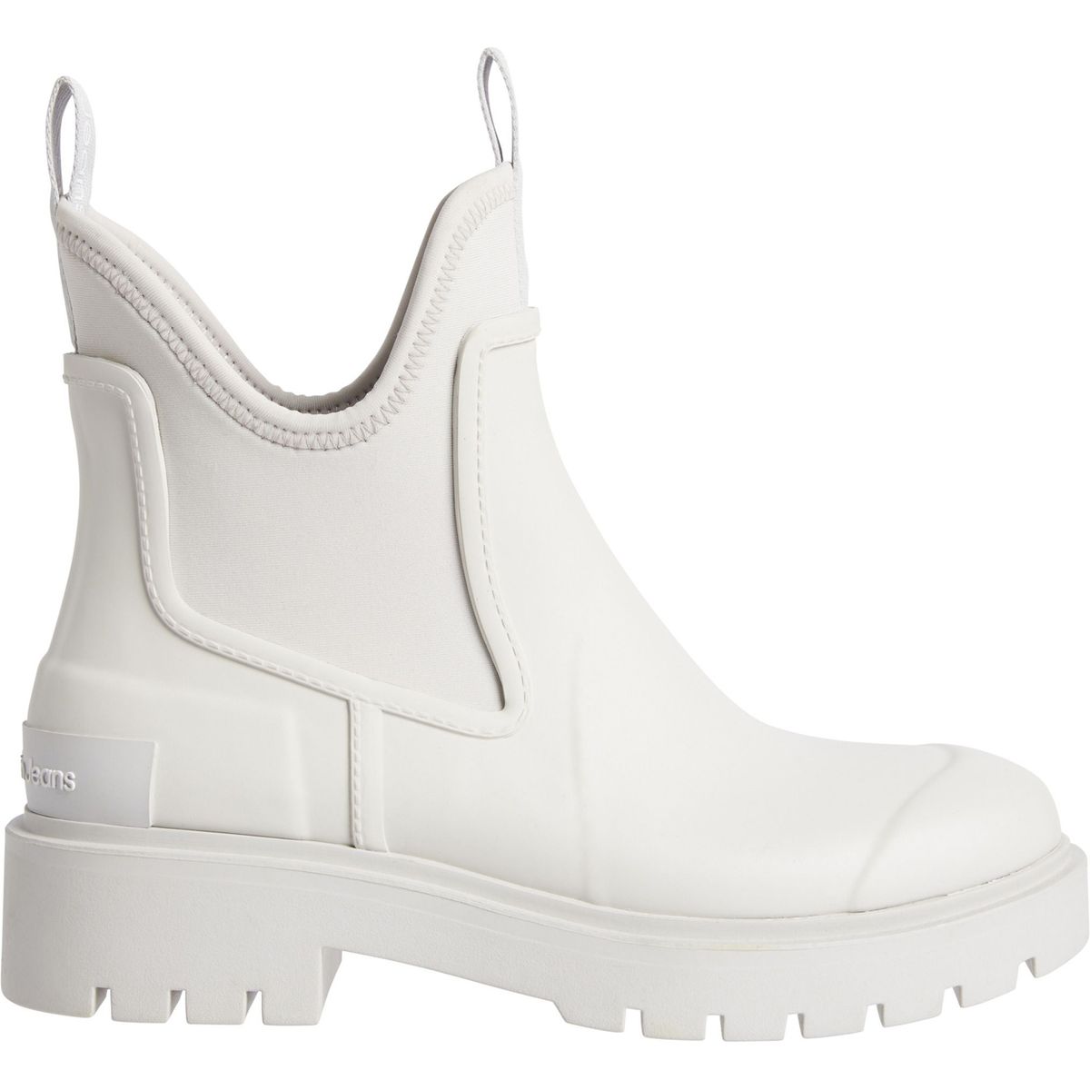 CALVIN KLEIN - Botas blanco de lluvia Chelsea Calvin Klein