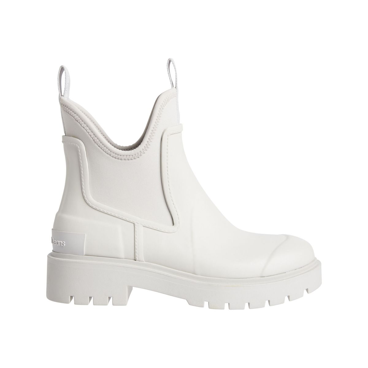 CALVIN KLEIN - Botas blanco de lluvia Chelsea Calvin Klein