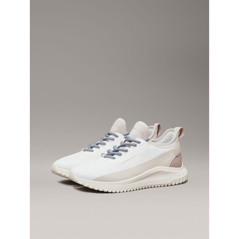 CALVIN KLEIN - Tenis beige ripstop Calvin Klein