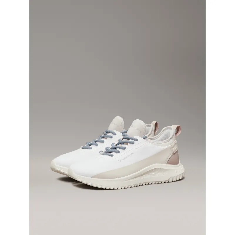 CALVIN KLEIN - Tenis beige ripstop Calvin Klein