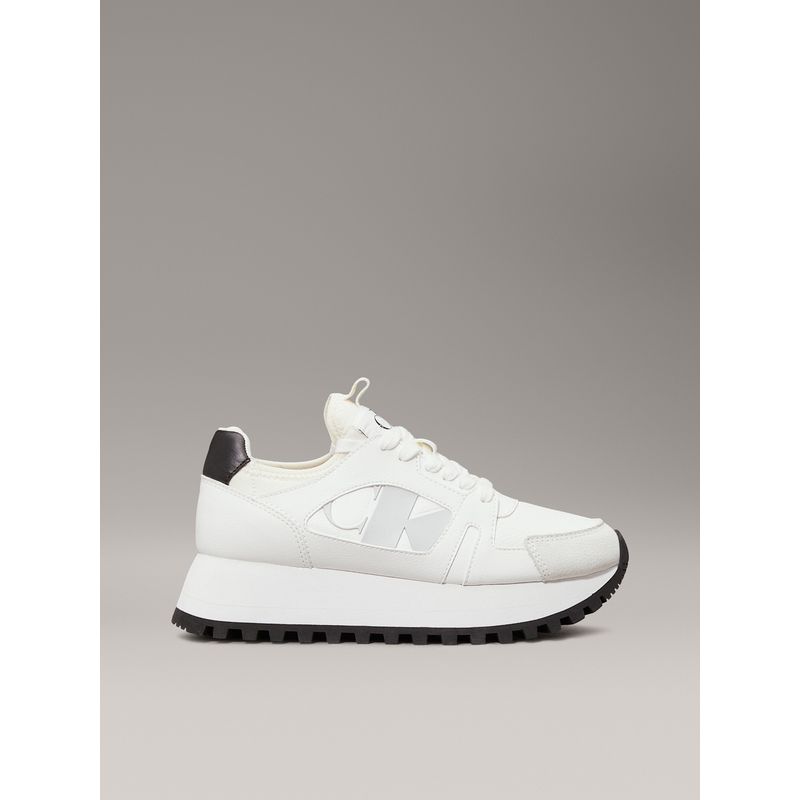 CALVIN KLEIN - Tenis multicolor runner de plataforma Calvin Klein