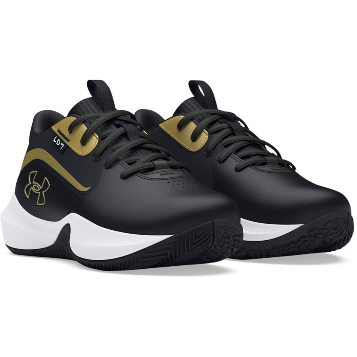 UNDER ARMOUR - Tenis Niño Under Armour UA PS LOCKDOWN 7 Negro UNDER ARMOUR