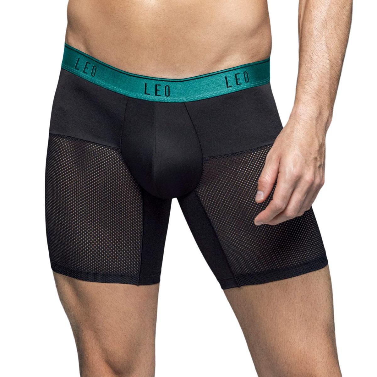LEO - Bóxer medio de secado rápido con mallas transpirables en microfibra