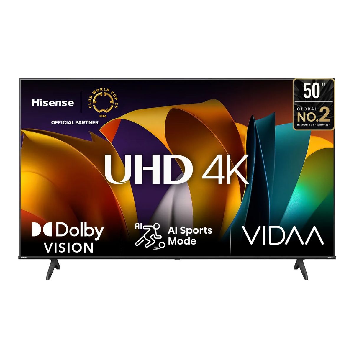 HISENSE - TELEVISOR HISENSE 50 Ultra HD 4k SMART TV 50A6N VIDAA U7