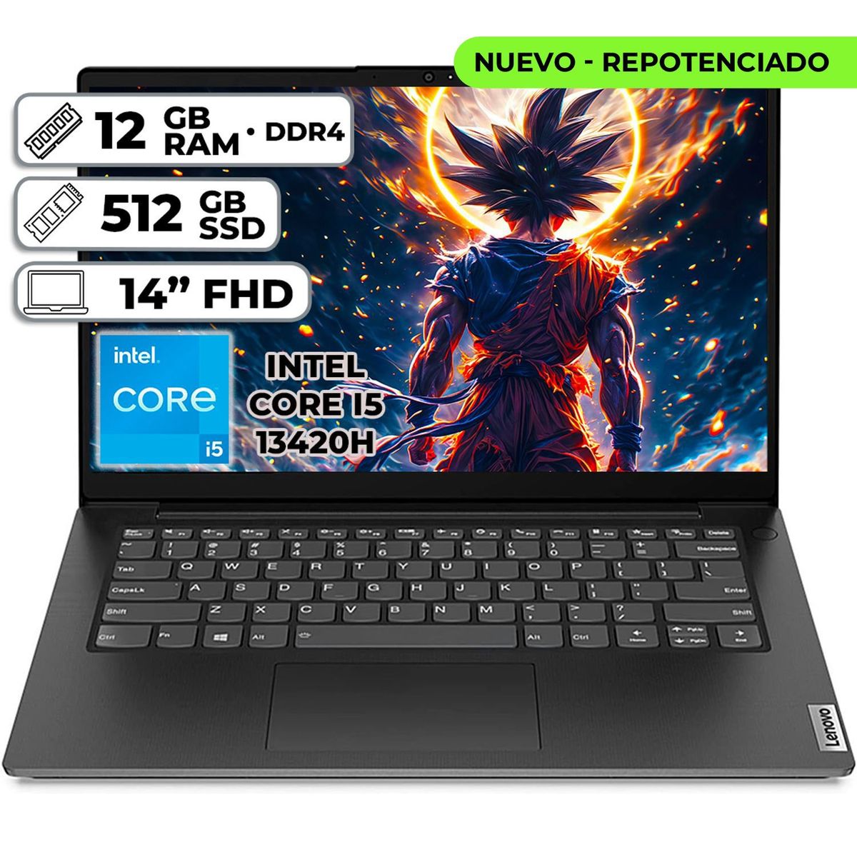 LENOVO - PORTÁTIL LENOVO V14 G4 INTEL CORE I5-13420H 12GB RAM 512GB SSD 14 FHD