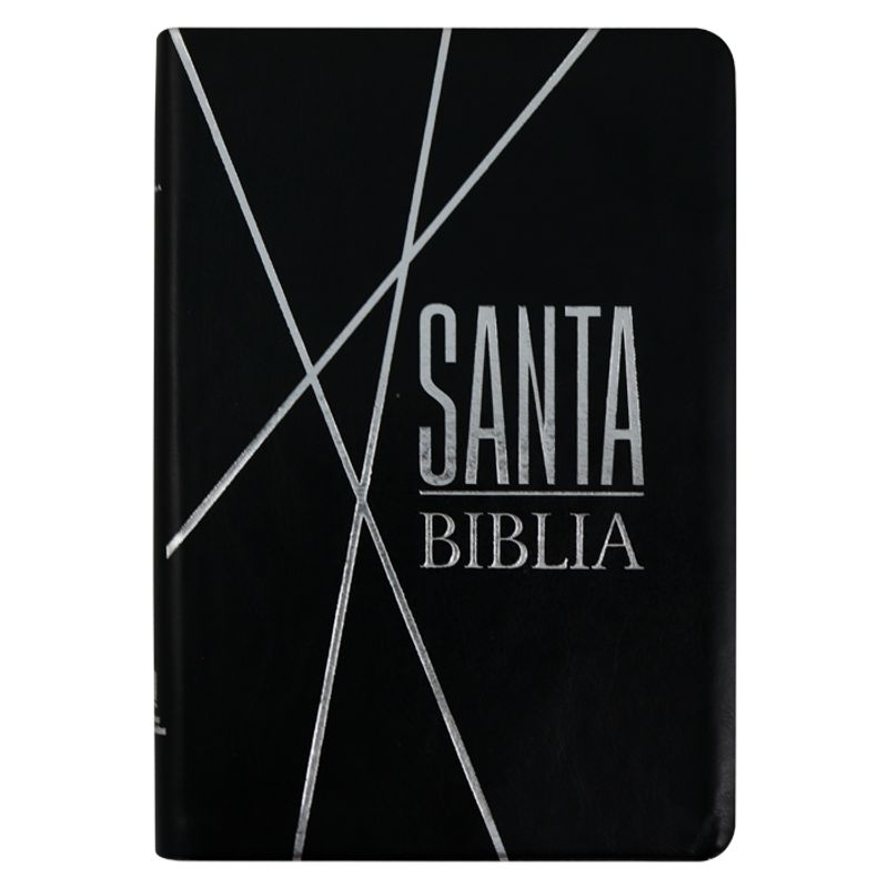 SBC - Biblia RVR60 Color Negro Canto Pintado LM