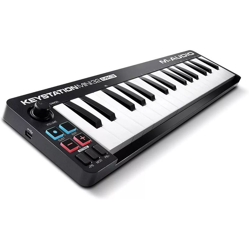 GENERICO - Mini Controlador De Teclado Usb Midi Ultraportatil Maudio Ke
