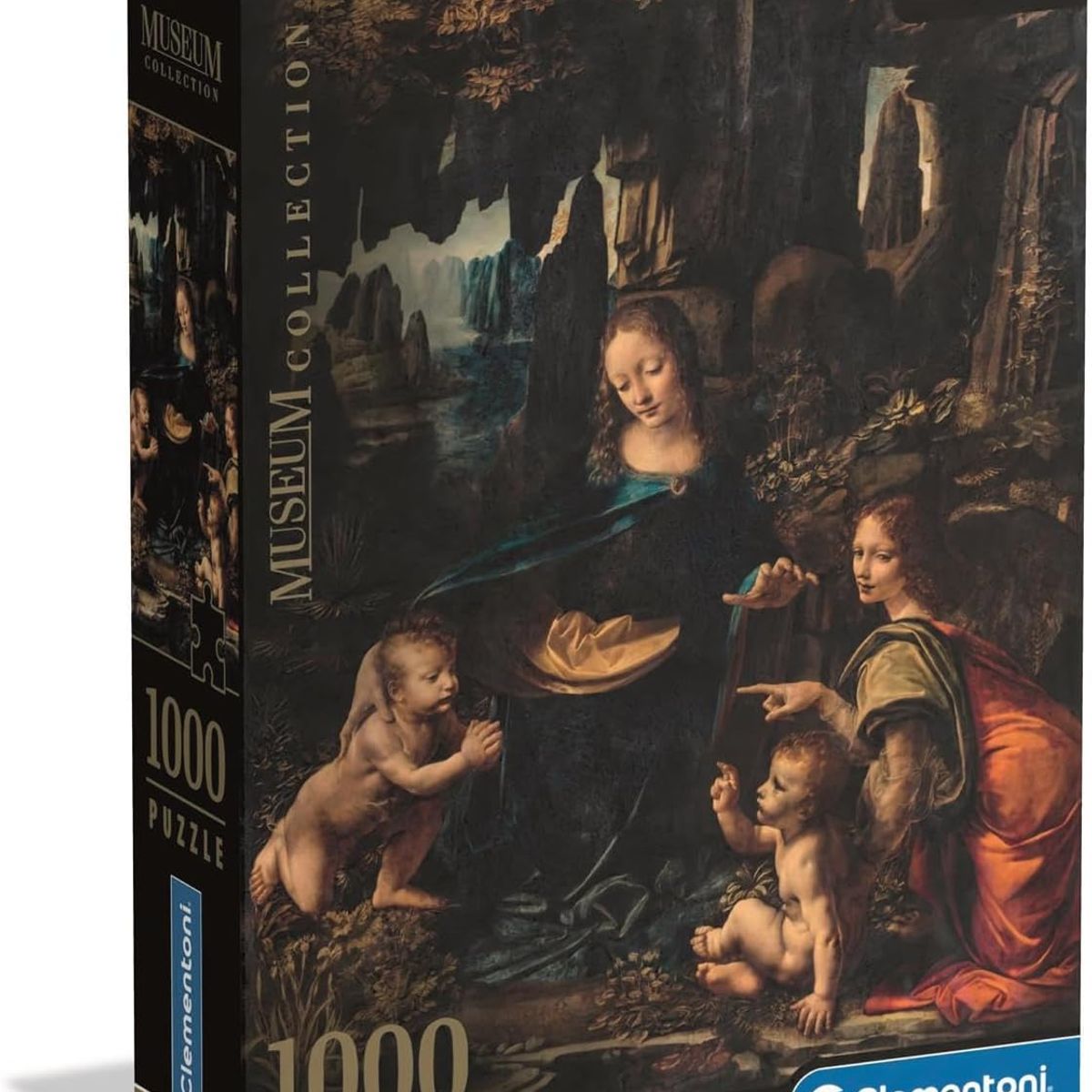 CLEMENTONI - Rompecabezas 1000 Piezas Arte La Virgen De Las Rocas Adultos