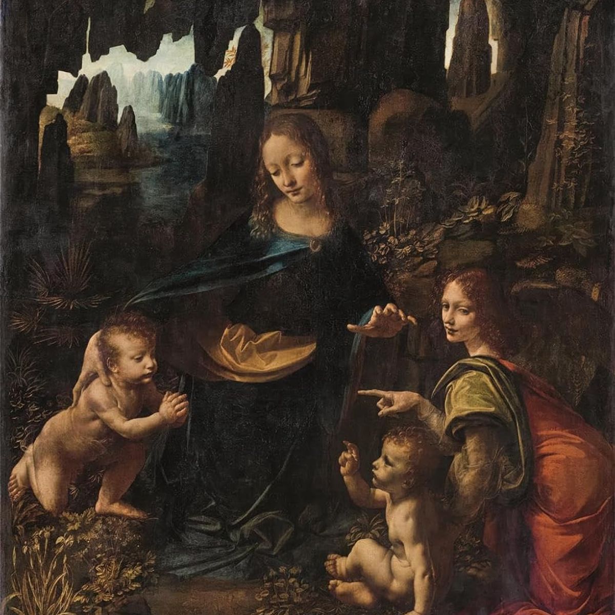 CLEMENTONI - Rompecabezas 1000 Piezas Arte La Virgen De Las Rocas Adultos