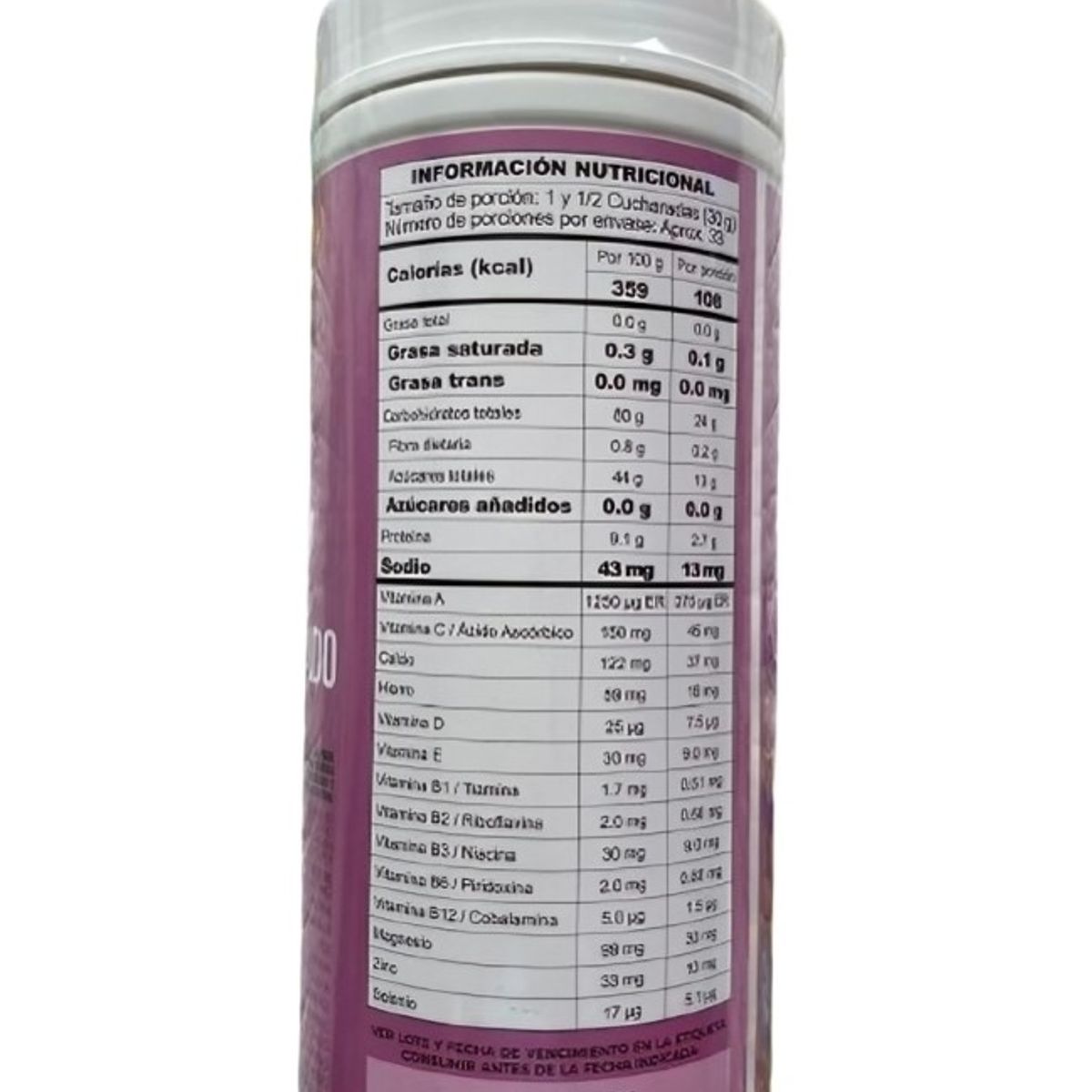 GENERICO - Colágeno hidrolizado marino resveratrol quinua amaranto estevia 1000g