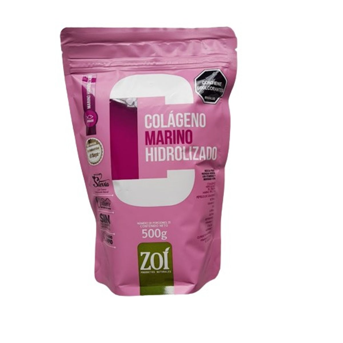 GENERICO - Colágeno hidrolizado marino resveratrol quinua amaranto estevia 250g