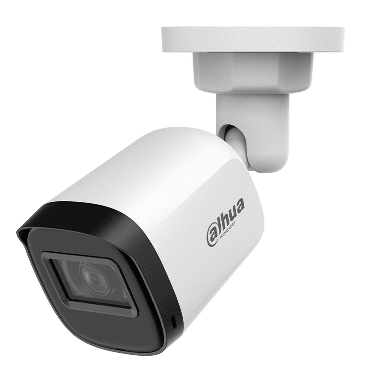 DAHUA - CAMARA DE SEGURIDAD BALA PLASTICA DE 5 MEGAPIXELES 5MP 2.8MM 30M IP67 CON AUDIO