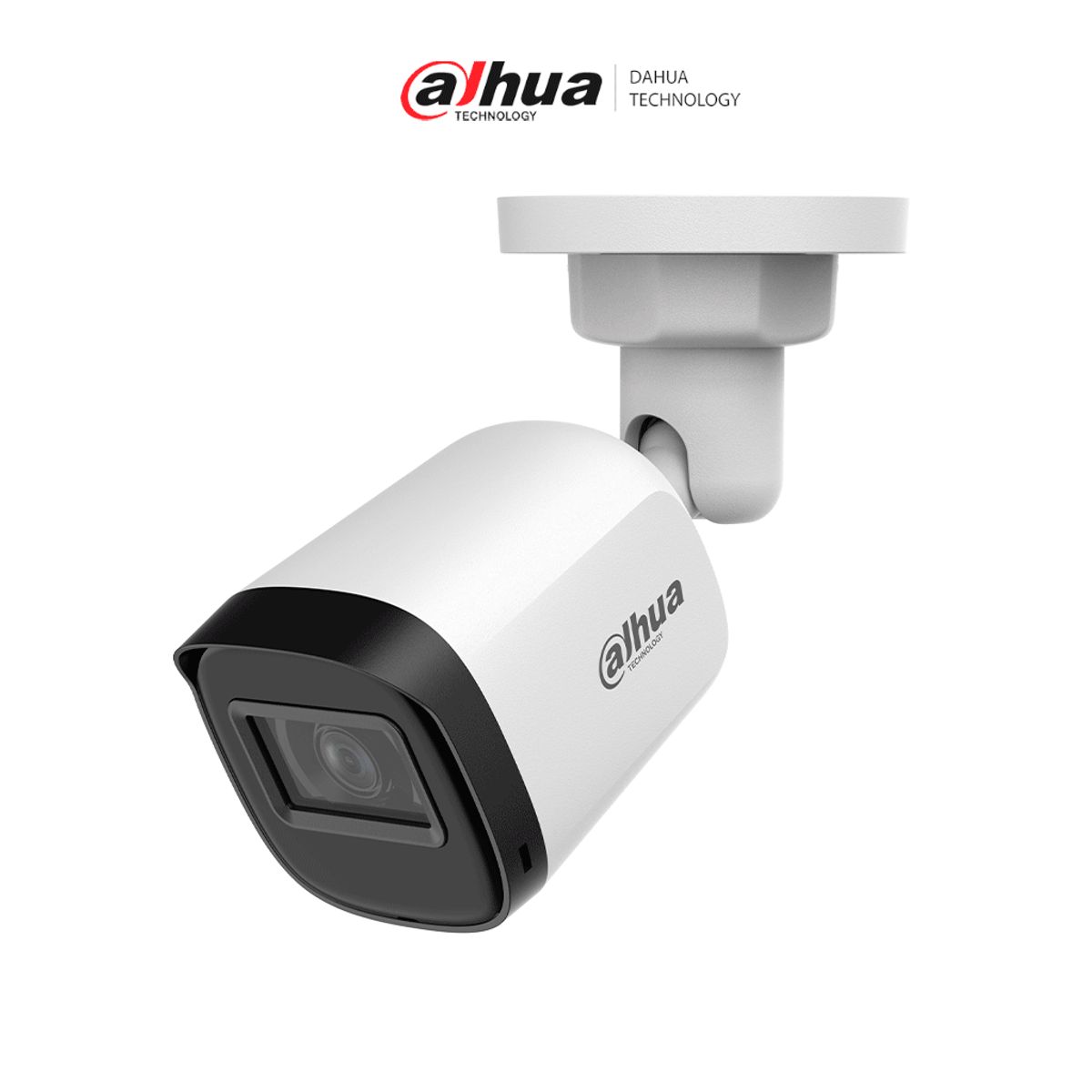 DAHUA - CAMARA DE SEGURIDAD BALA PLASTICA DE 5 MEGAPIXELES 5MP 2.8MM 30M IP67 CON AUDIO
