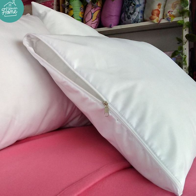 WONDER HOME - Forro Protector almohada antifluido 50 x 70 cm Set x 6 Unds