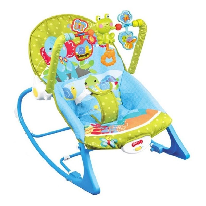MUNDO BEBE - SILLA MECEDORA PARA BEBE ROCKET BABY COLOR VERDE