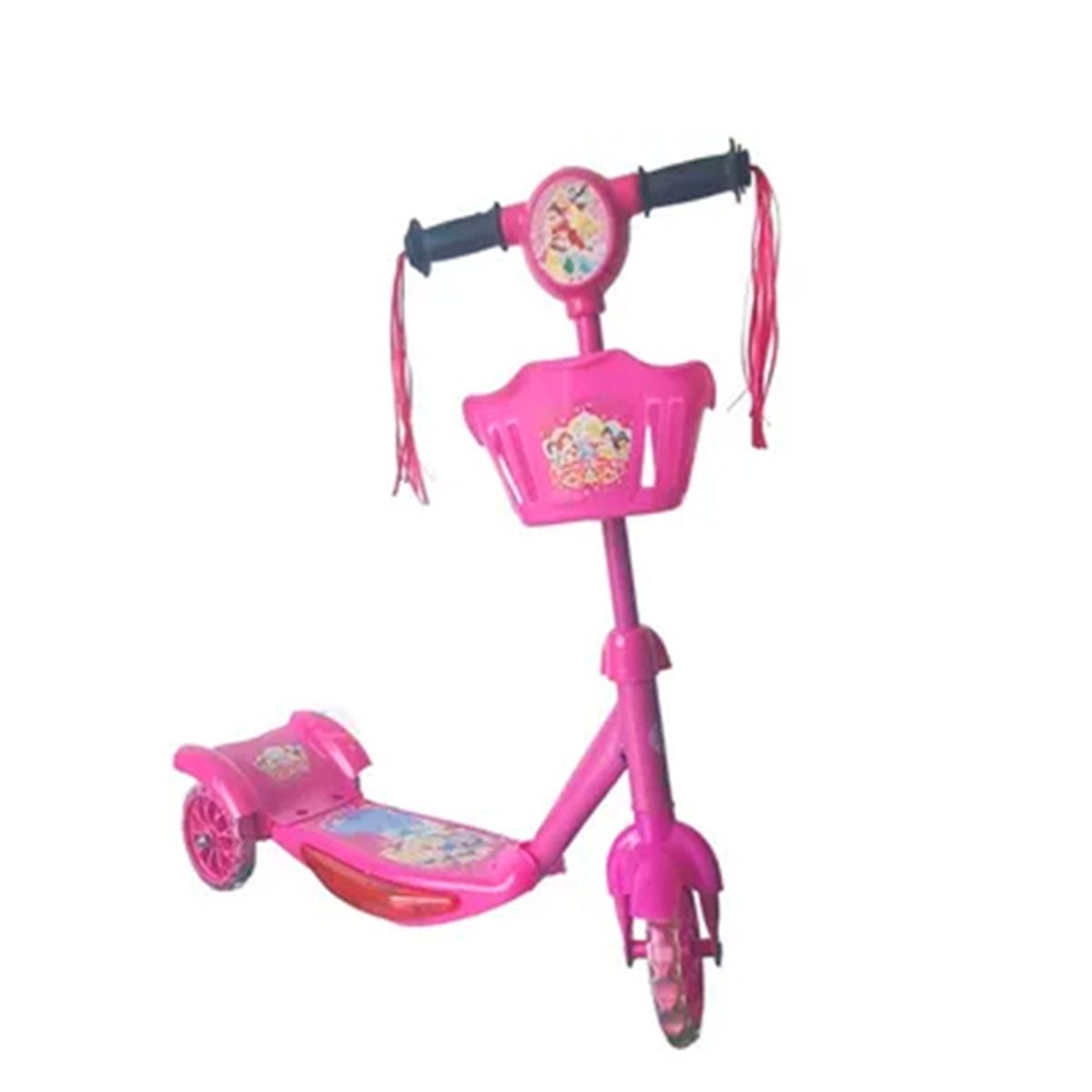 GENERICO - Patineta Scooter Canasta para niños y niñas luces sonidos