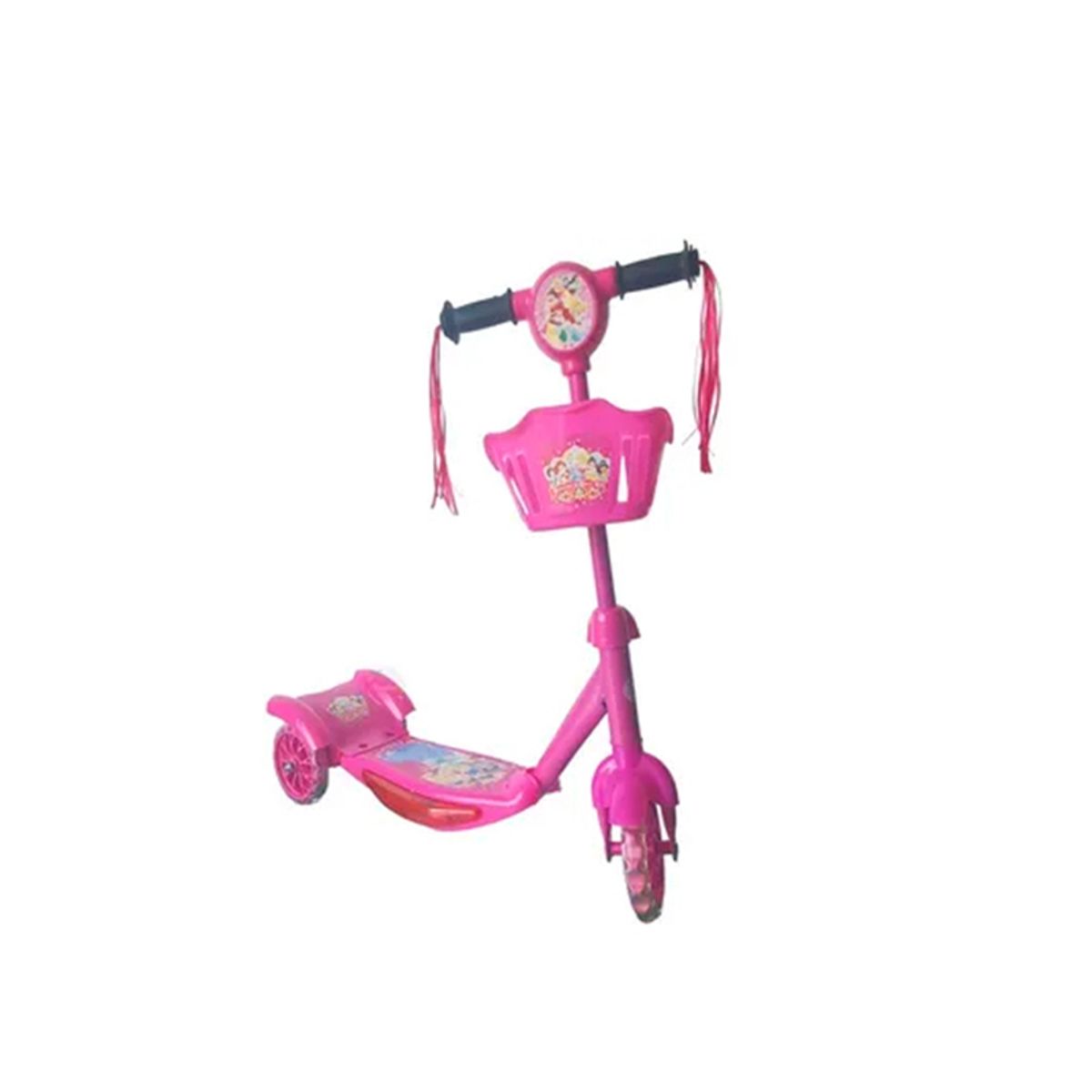 GENERICO - Patineta Scooter Canasta para niños y niñas luces sonidos