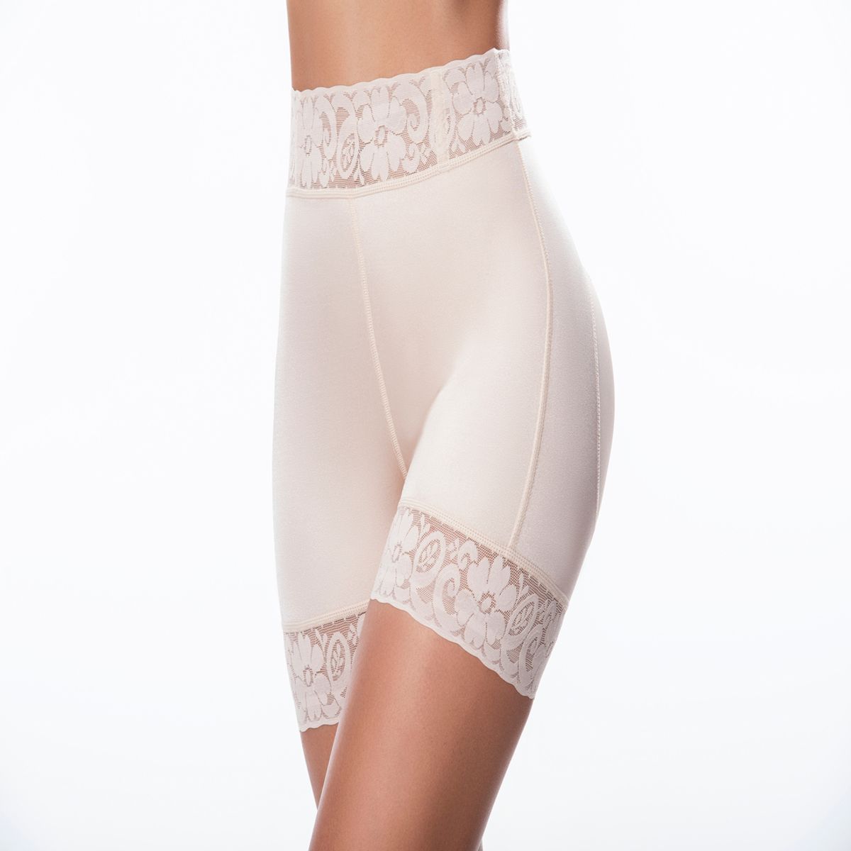 VELVET FAJAS - SHORT LEVANTA COLA OMBLIGUERO DE COMPRESION MEDIA-ALTA REF CARLOTA