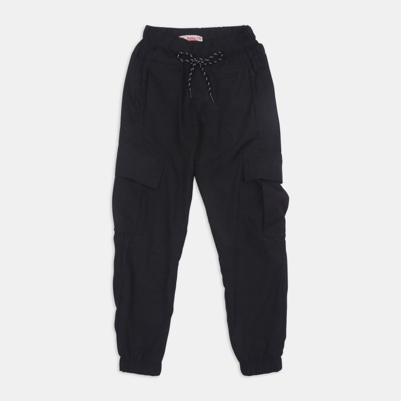 BUBBLE GUMMERS - Pantalón Para Niño Bubblegummers Negro Martina
