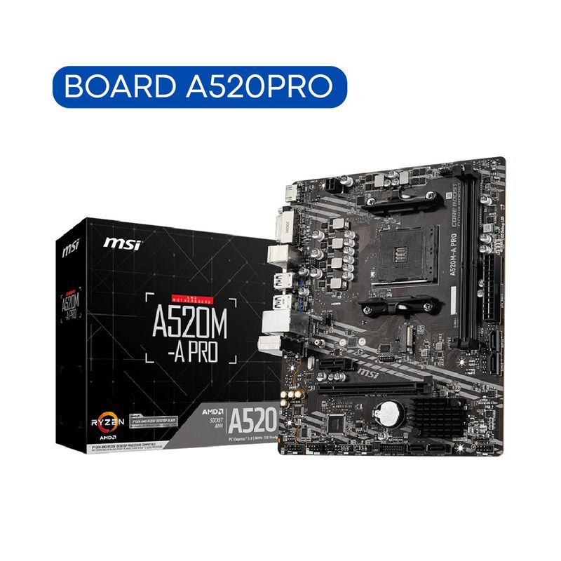 JANUS - COMPUTADOR TORRE GAMER R5 4600G 3,7GH RTX 3050 8GB 64/2 TB SSD BOARD A520PRO 24"
