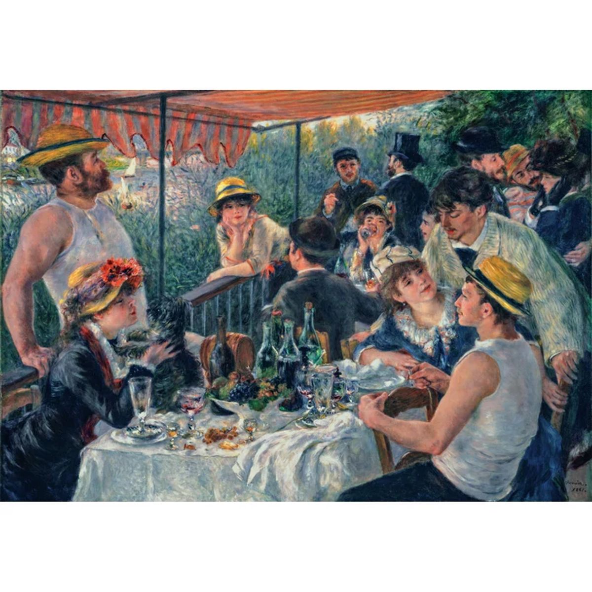 CLEMENTONI - Rompecabezas 1000 Piezas Arte Almuerzo De Renoir Clementoni