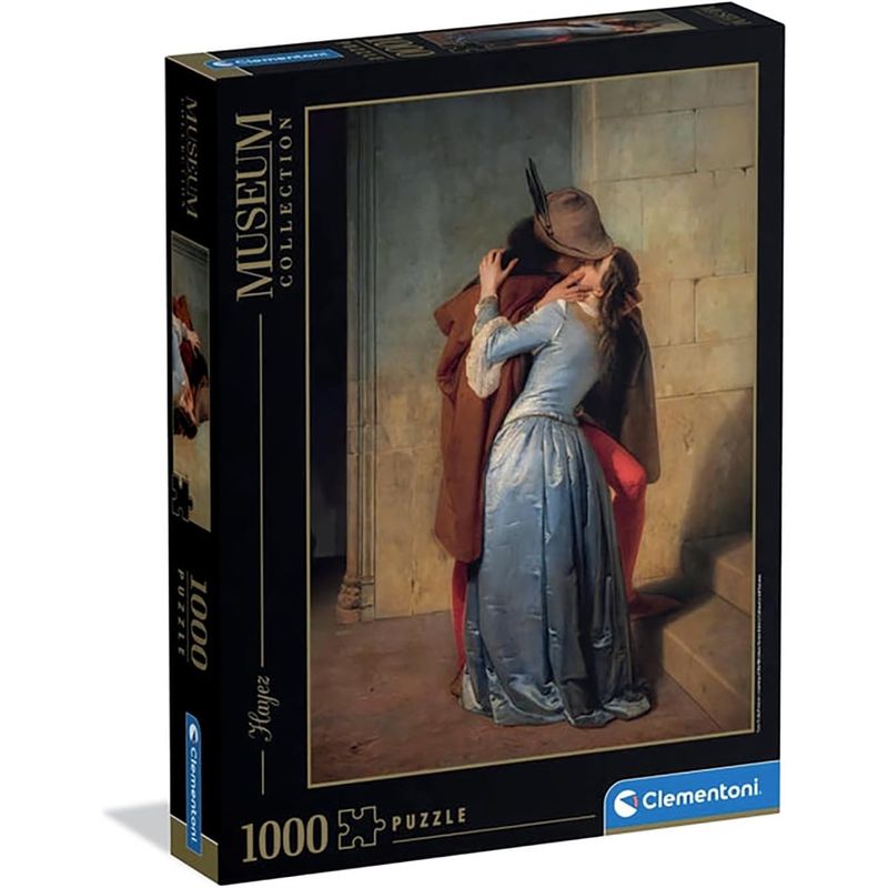 CLEMENTONI - Rompecabezas 1000 Piezas Arte El Beso De Hayez Clementoni
