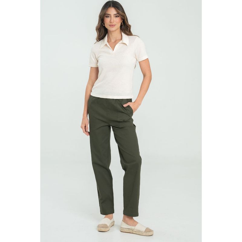 RAGGED - Pantalon jogger malta Verde militar Ragged