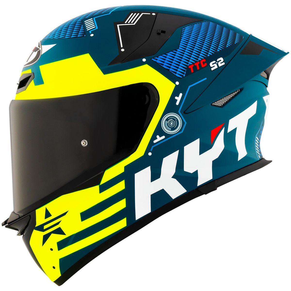 KYT - CASCO KYT TT-REVO FUSELAGE YELLOW S