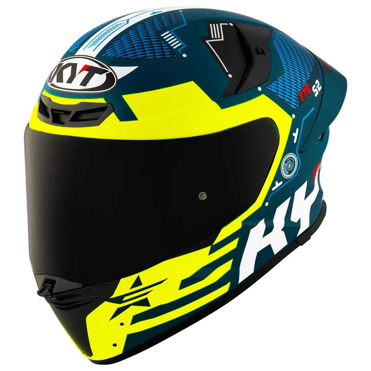 KYT - CASCO KYT TT-REVO FUSELAGE YELLOW S