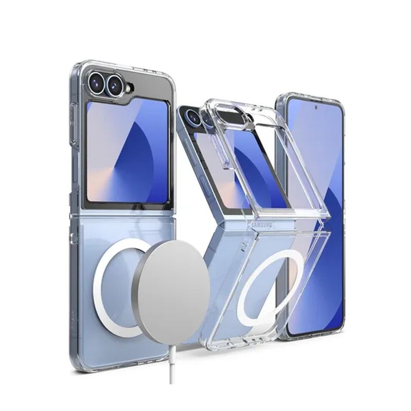 GENERICO - Estuche Transparente Con Magsafe Para Samsung Z flip 6