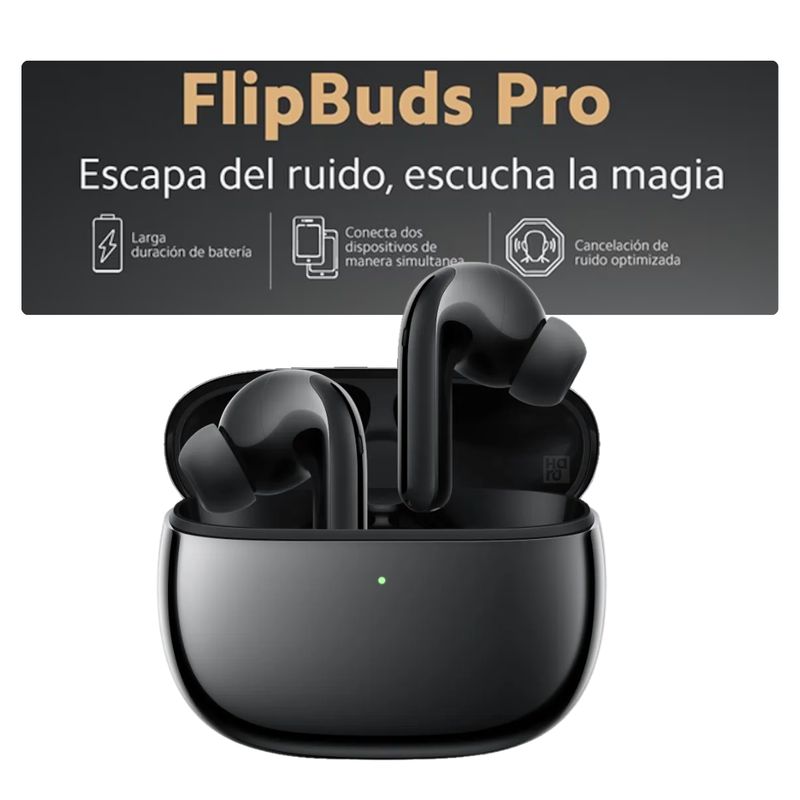 XIAOMI - Audífonos Xiaomi FlipBuds Pro - Negro