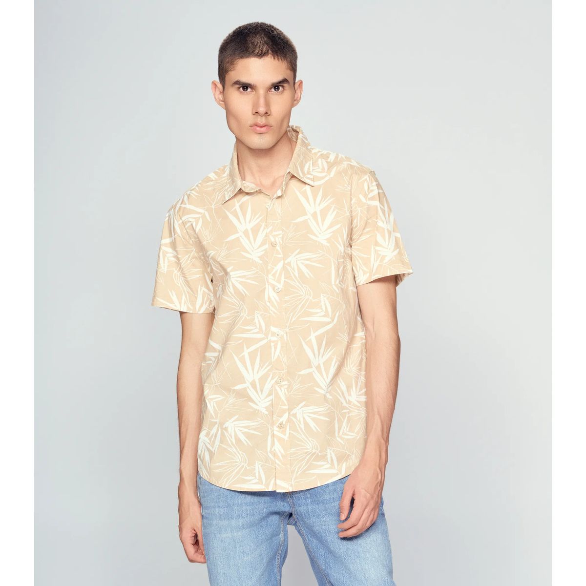 UNSER - Camisa Para Hombre Estampada Unser