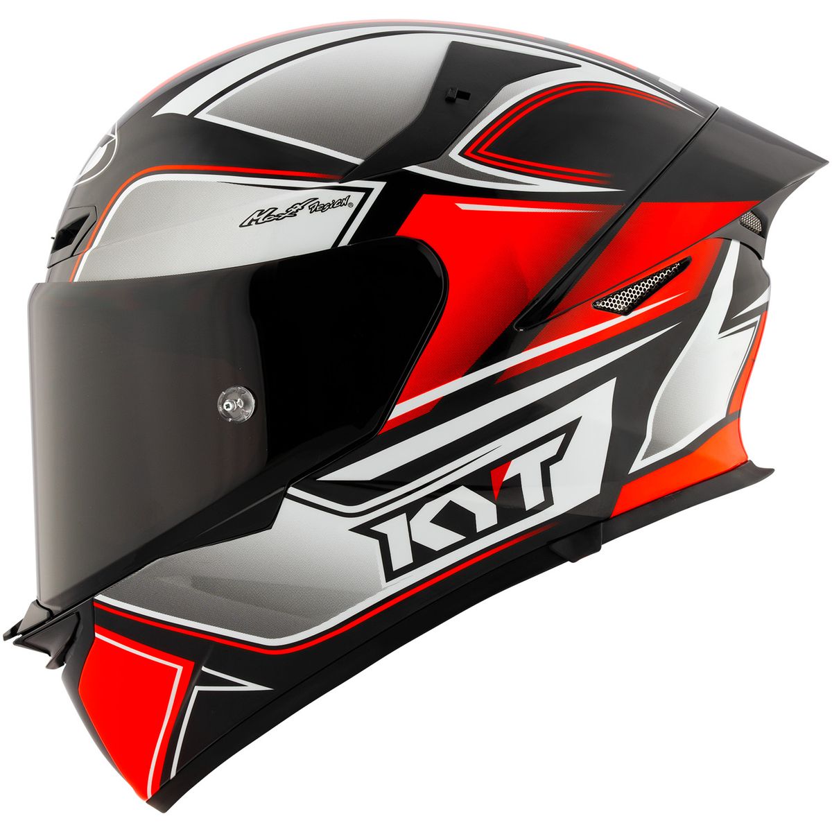 KYT - CASCO KYT TT-REVO TOURIST MATT COOL RED FLUO XS